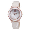 SKONE 9324 Japan movt leather strap lady watches